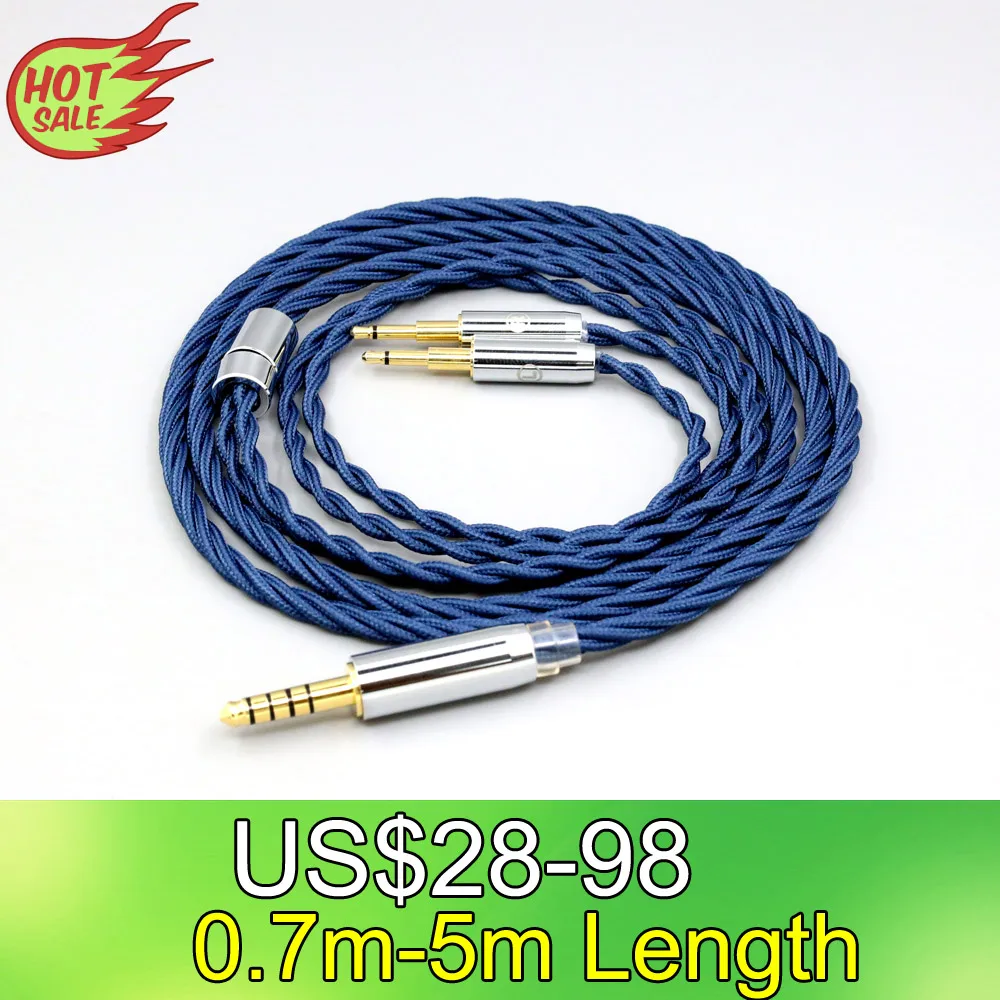 Кабель для наушников Sennheiser HD477 HD497 HD212 PRO EH250 EH350 LN008594 99% чистого серебра