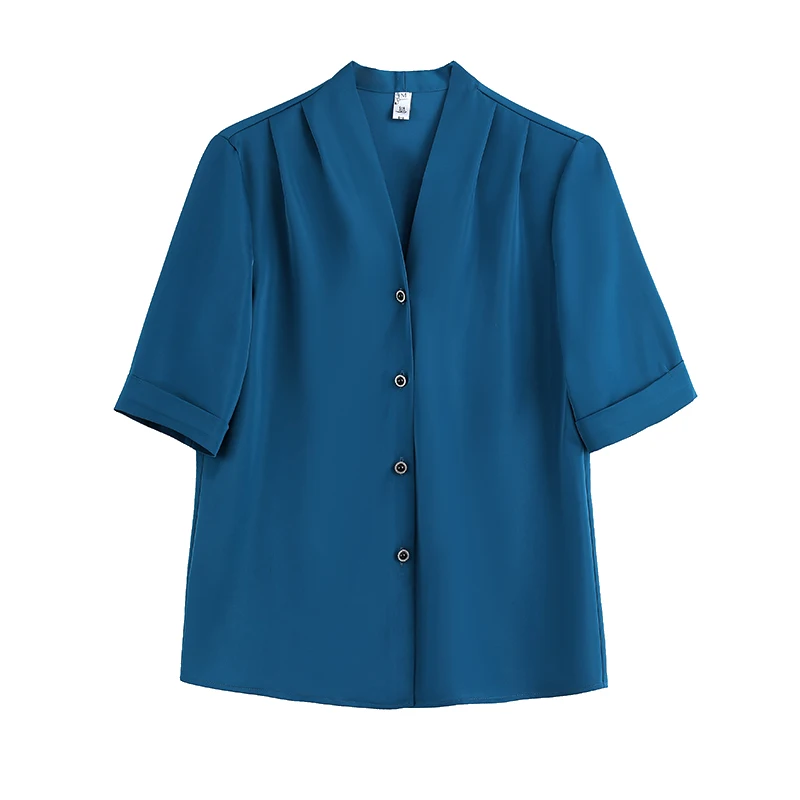 Рисунок 6 - Белая рубашка, женские атласные винтажные рубашки