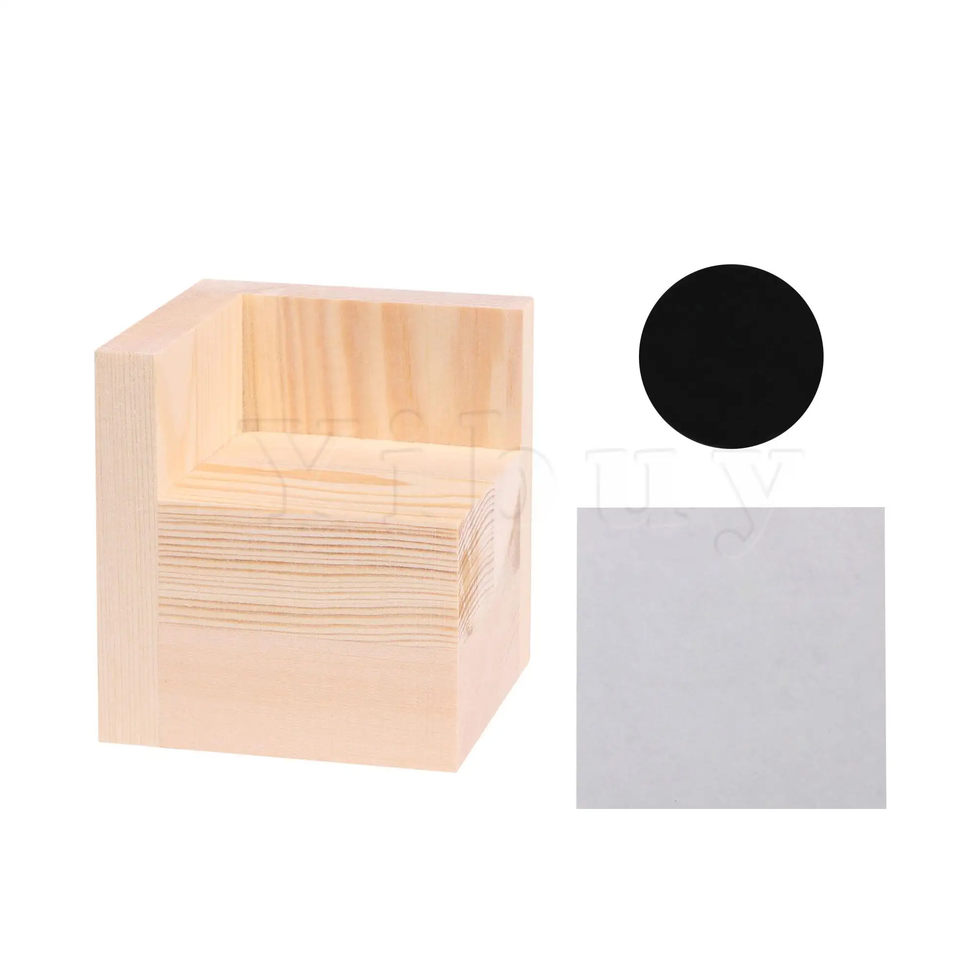 

5cm Lift Height Furniture Table Lifter Sofa Bed Riser Fit 6x6CM Feet