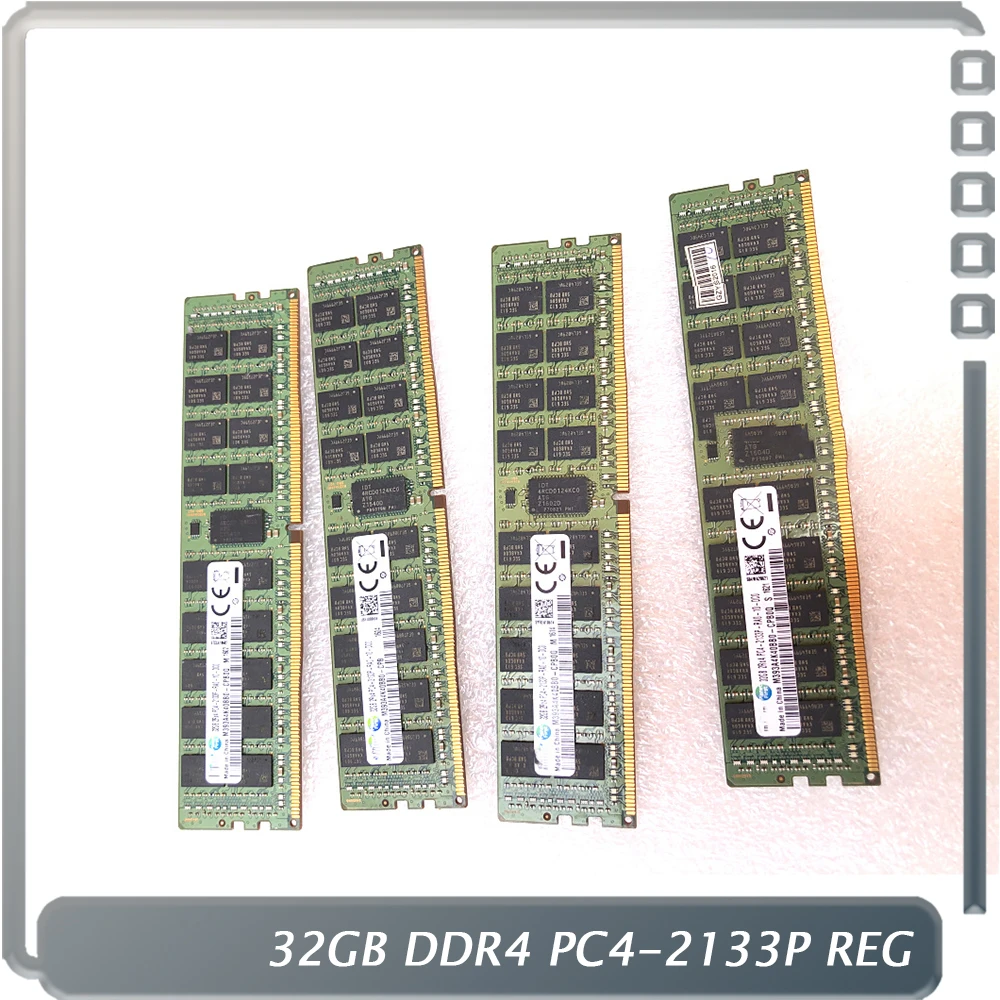32GB For Samsung DDR4 PC4-2133P REG X99 Server Computer Memory