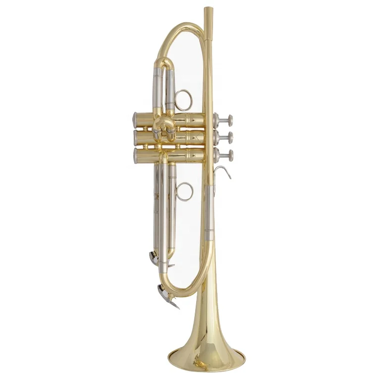 

High quality handmade brass instruments Bb tuning professional standard trumpet