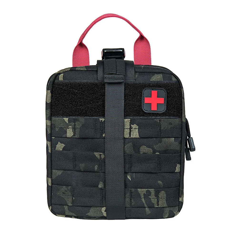 

Tactifans Rip Away IFAK Medical First Aid Pouch EMT Emergency Kits Storage MOLLE Compatible EDC Outdoors Airsoft Hunting Bag