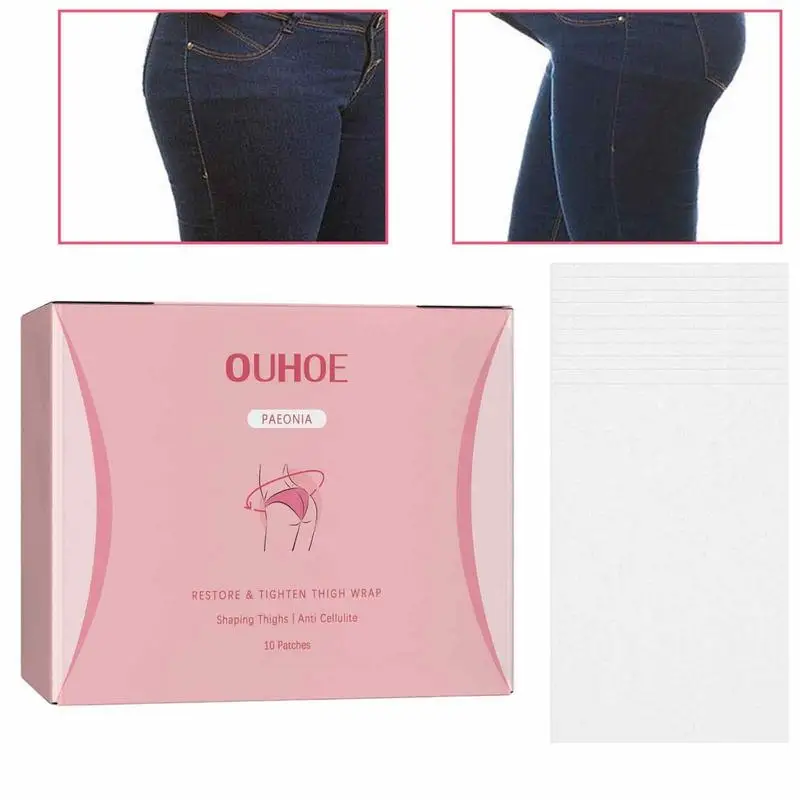 

Tightening Thigh Patch Leg And Thigh Lift Tape Lifts Sagging Skin On Loose Thighs 10 Pieces Slimming Leg Stickers