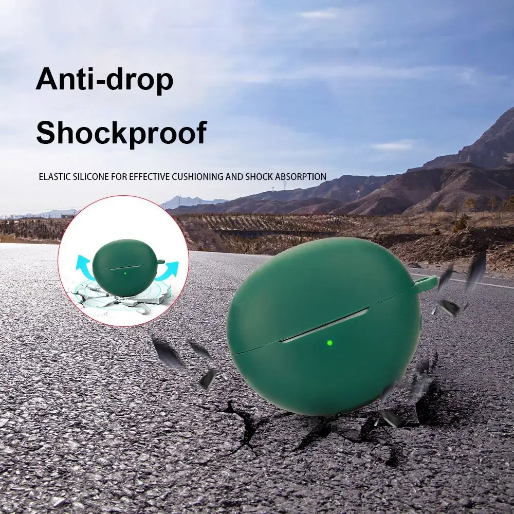 Силиконовый защитный чехол для беспроводных наушников Haylou X1 2024