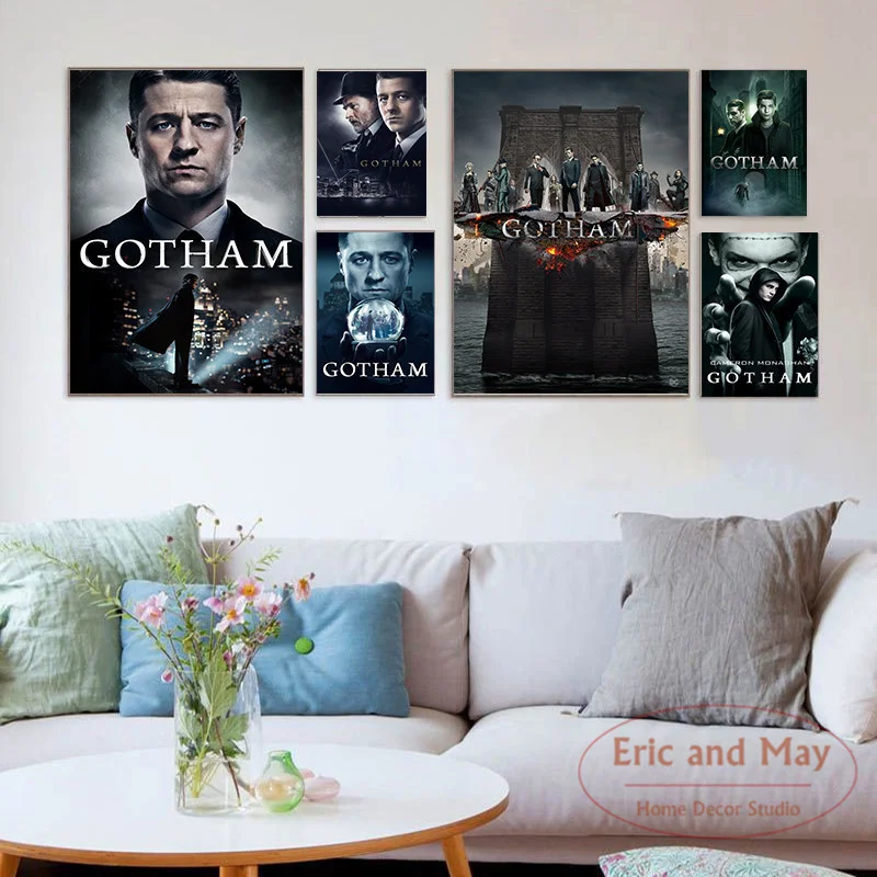 

Gotham Tv Series Posters And Prints Wall Art Canvas Paintings Pictures Living Room Home Decoration