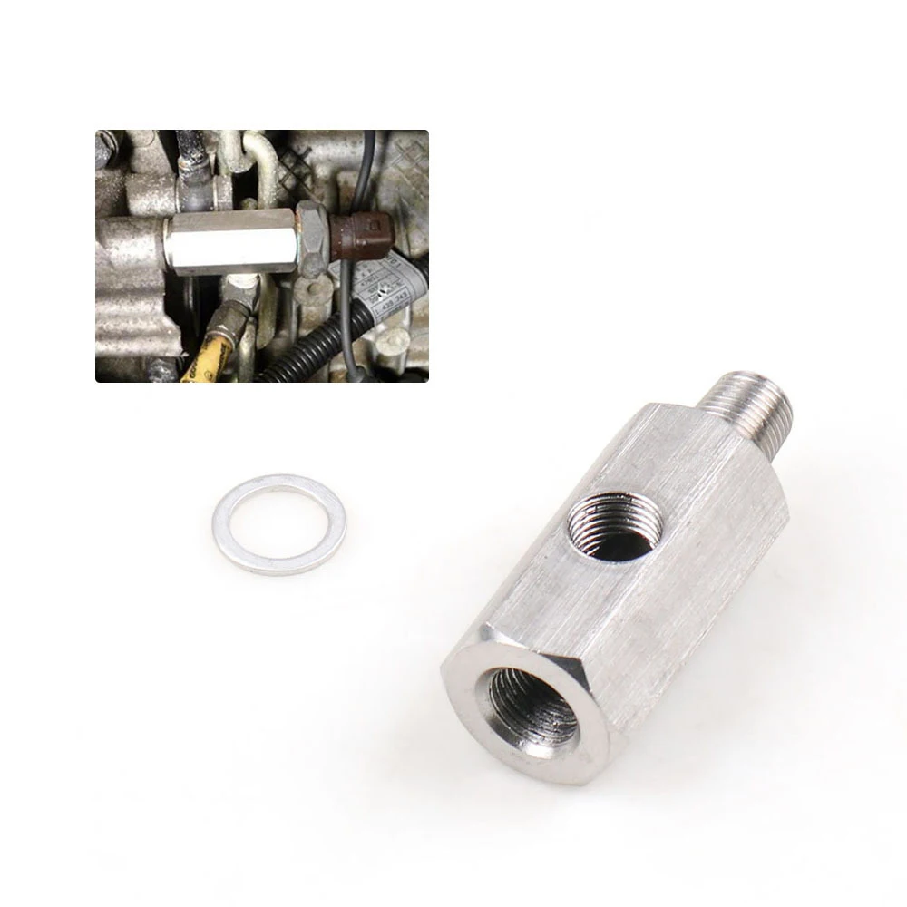 

Gauge Turbo Adapter Fitting Line Accessories Oil Pressure Stainless steel