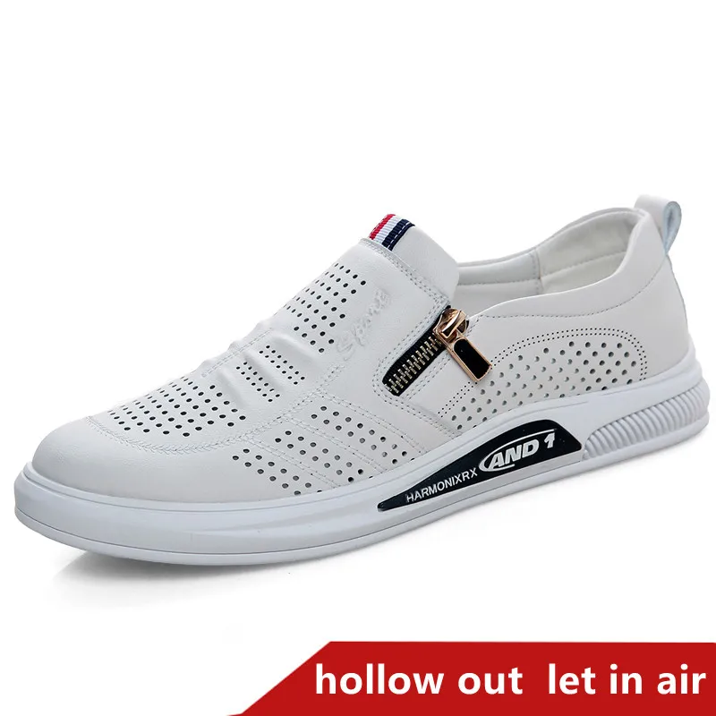 

Leather shoes men's breathable new men's casual leather shoes men's versatile Korean British overshoe white shoes hiking shoes