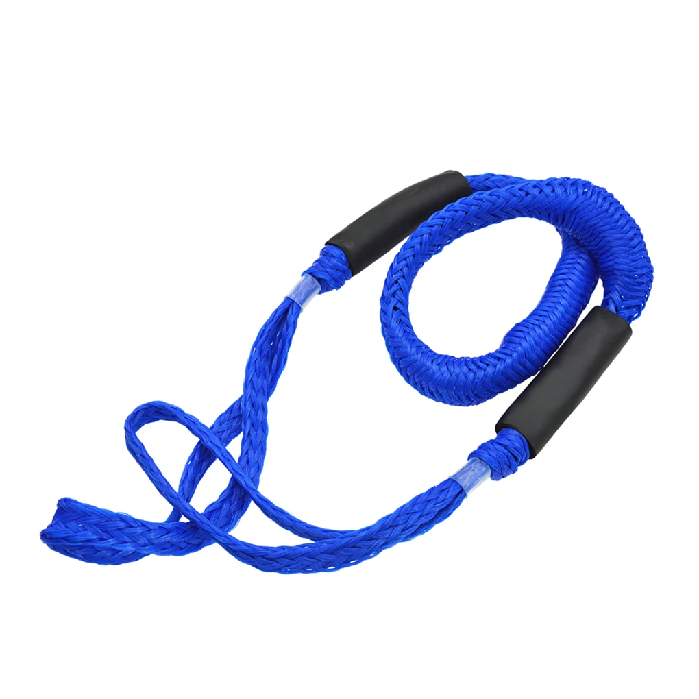 

1/2/3 1,22 м ручной тип полиэтиленовый ПВХ байдарка банджи док-лайн открытый Дрифтинг швартовая веревка аксессуары синий