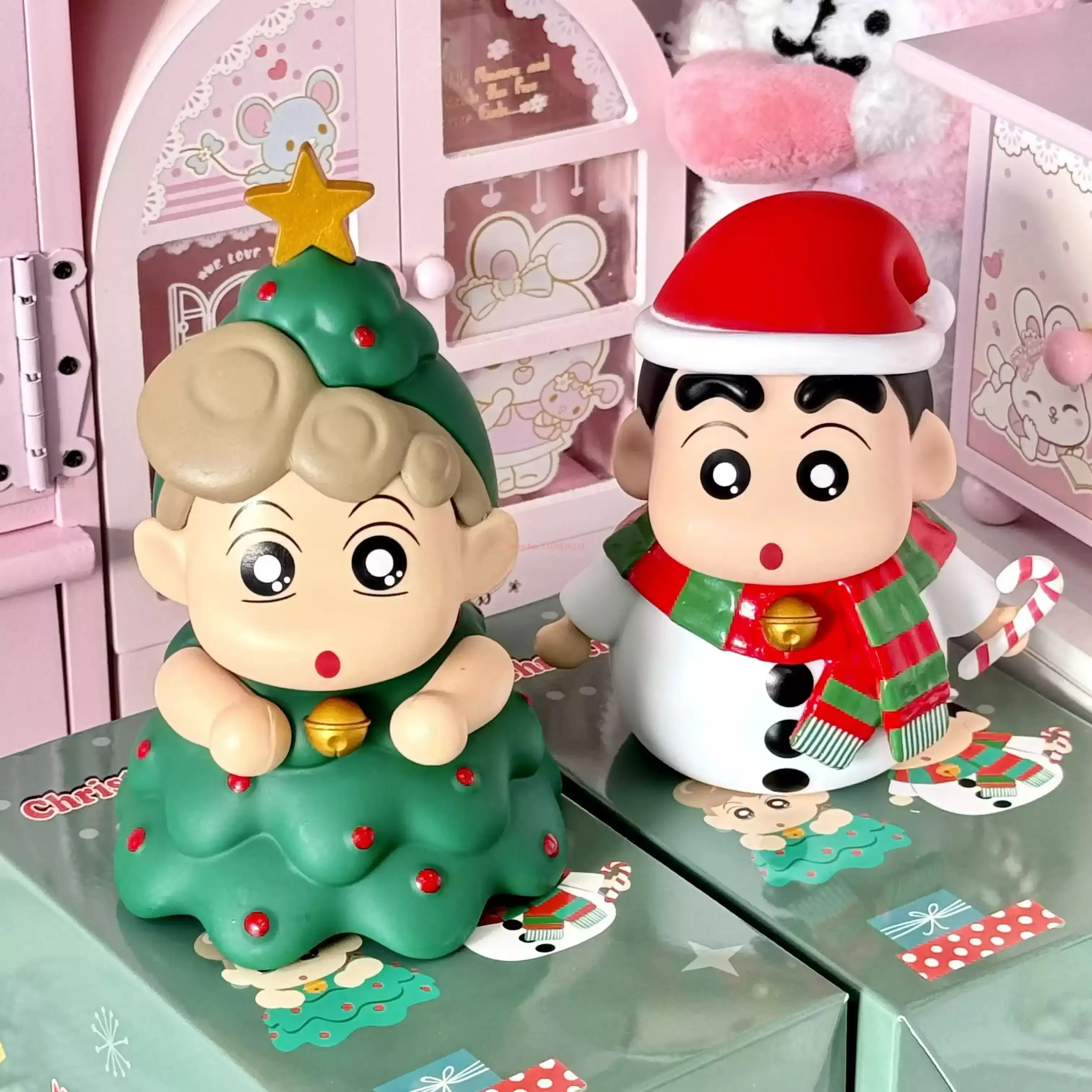 Новый в наличии Crayon Shin Chan Аниме Периферийная серия Модные игрушечные фигурки