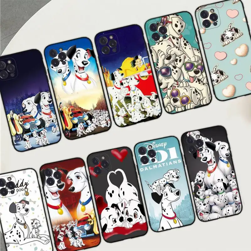 

Disney One Hundred and One Dalmatians Phone Case Silicone Soft for iphone 14 13 12 11 Pro Mini XS MAX 8 7 6 Plus X XS XR Cover