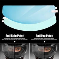 universal helmet films motorcycle anti fog films nano rainproof coating sticker for eletric bicycle helmet skiing glasses film