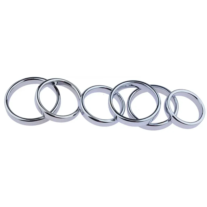 Metalowe sztuczne męskie masturbatory Pierścień prezerwatywy Rozciągliwe amortyzujące zabawki erotyczne dla mężczyzn Gay Men ...