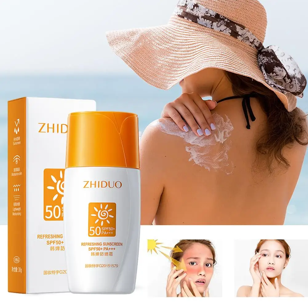 

Isolation Skincare Sunscreen Moisturizes Spf 50 Face Whitening Sunblock UV Protection Summer Cream Outdoor In Body Z5R7