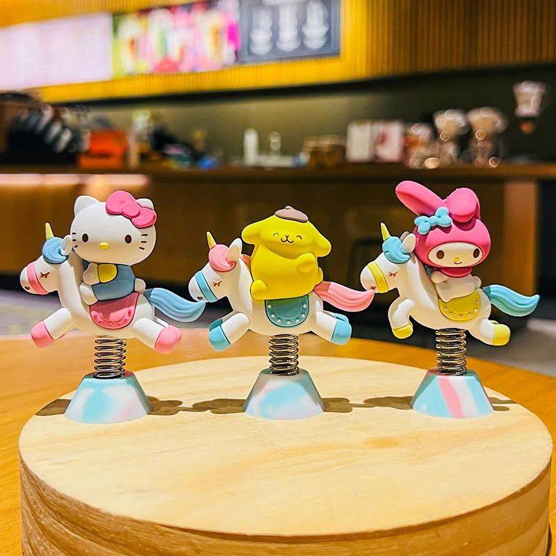 Карусель Sanrio Hello Kitty украшение из серии Хелло Китти мелодия ручной офис |