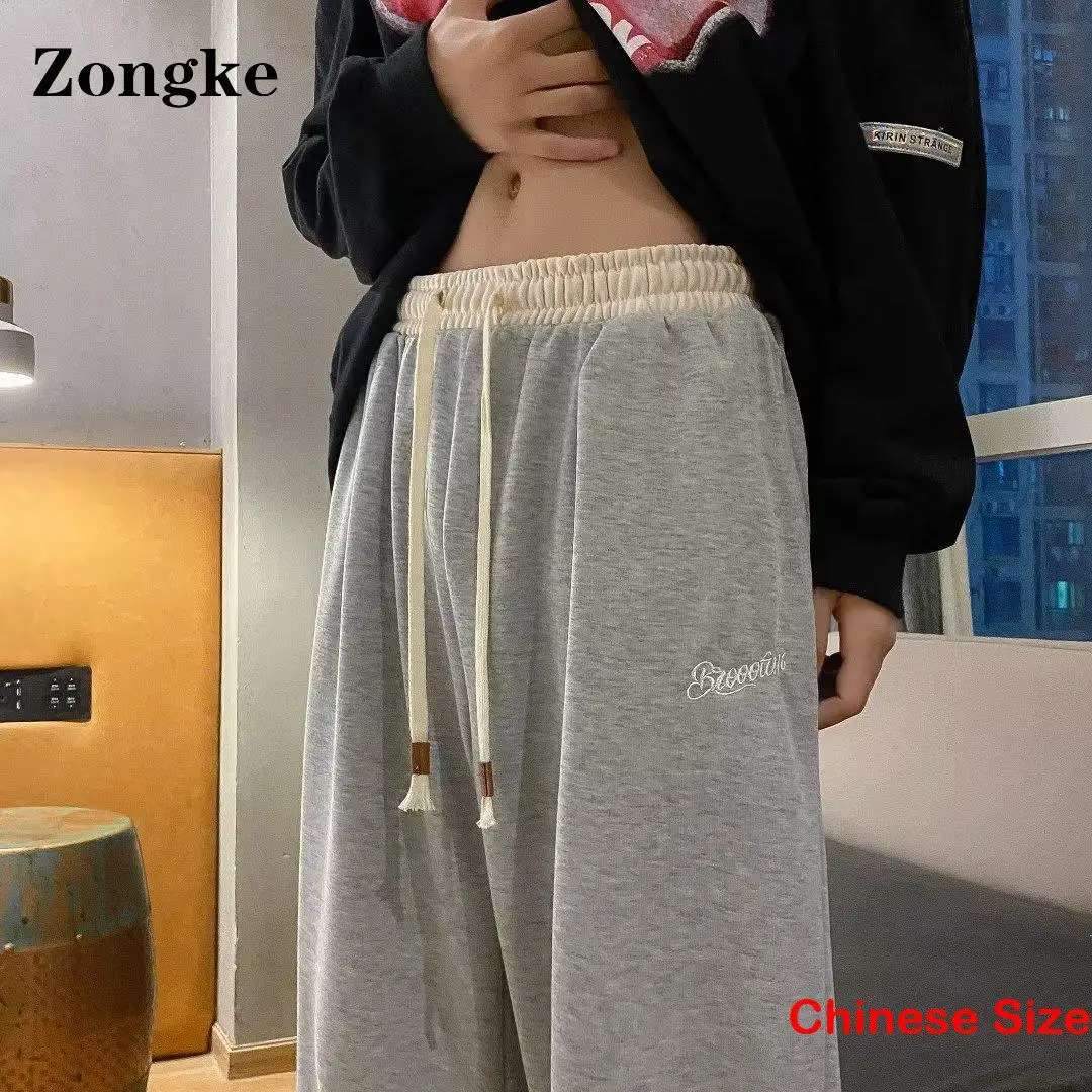 

Zongke повседневные Черные Брюки Мужская одежда японская мода Джоггеры мужские брюки китайский Размер 2XL 2023 Весенние Новые поступления