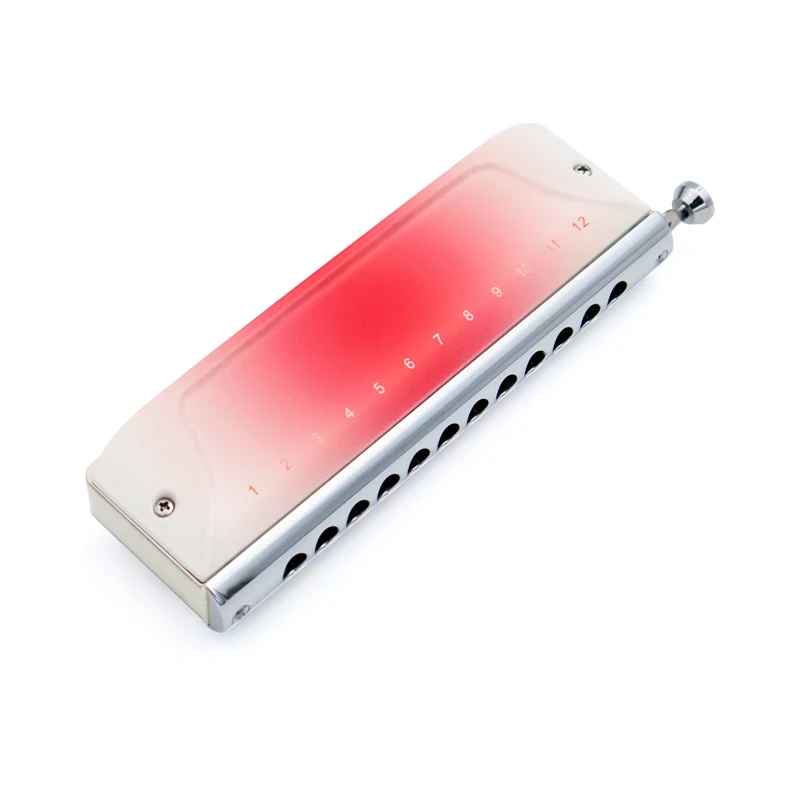 Фото KONGSHENG RE-48 Хроматическая губная гармоника Rouge с 12 отверстиями №1