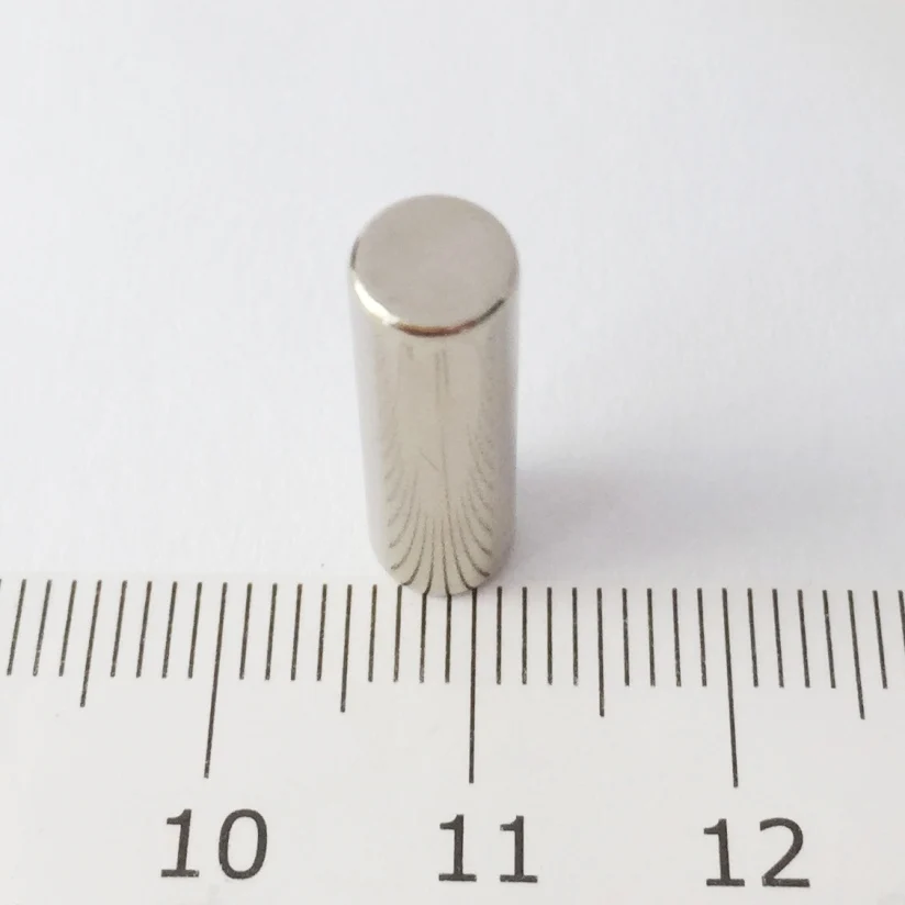 Постоянный магнит диаметр 6x20 мм неодимовый редкоземельный цилиндр магнитный