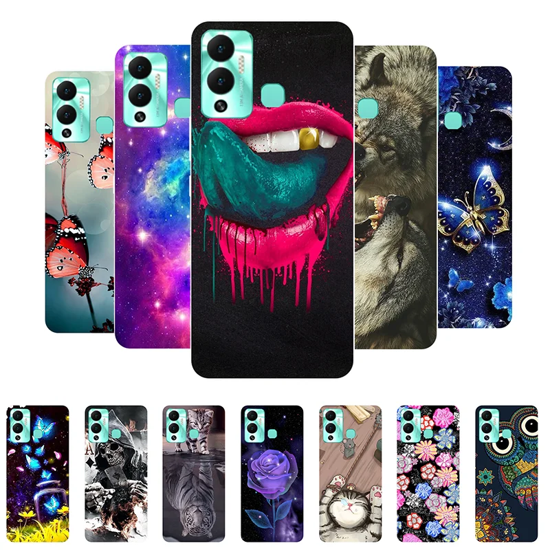

Phone Case for Infinix Hot 12 Play Case Bumper Cool Cartoon Soft Silicone Back Cover for Infinix Hot 12 Hot12 12i 12Play Case