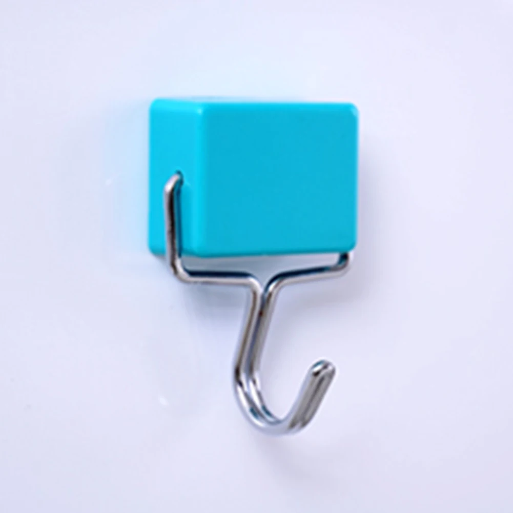 

Lovely Sample Magnetic Hanger Seamless Magnet Hook Microwave Oven Kitchen Refrigerator hook Candy Color Ultra-Powerful
