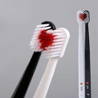 travel adult lovely heart for couple friends familys adult toothbrush health care dental care oral hygience