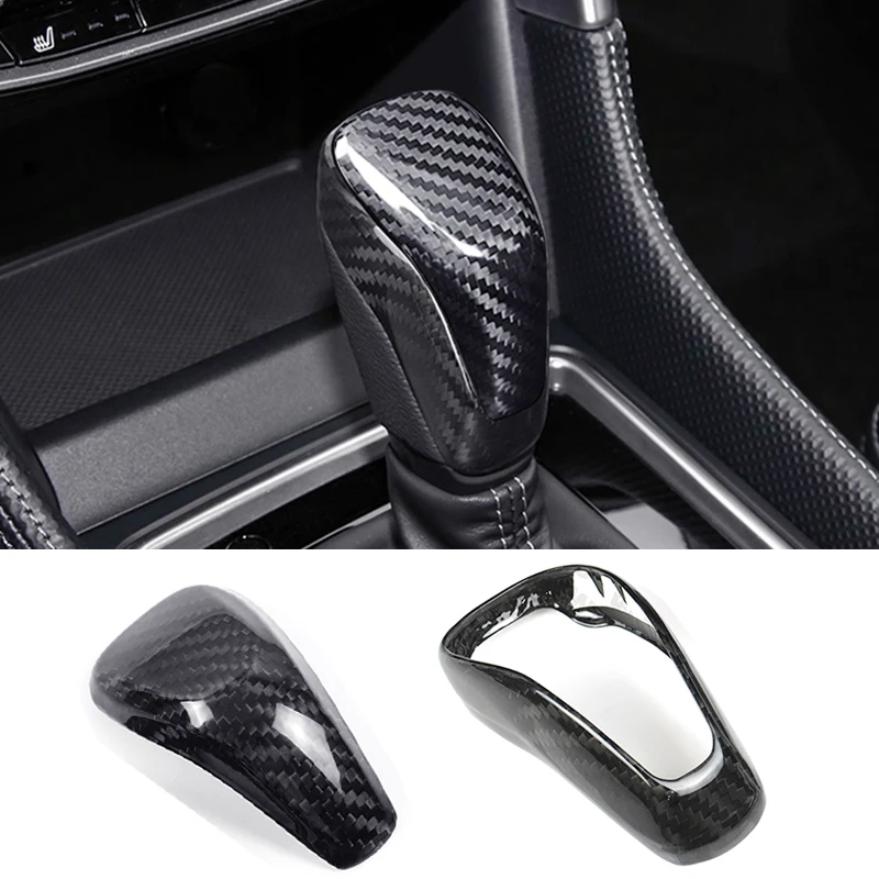Автомобильные наклейки из углеродного волокна для Subaru XV Impreza WRX Outback чехол для рычага переключения передач, аксессуары для интерьера из углеродного волокна