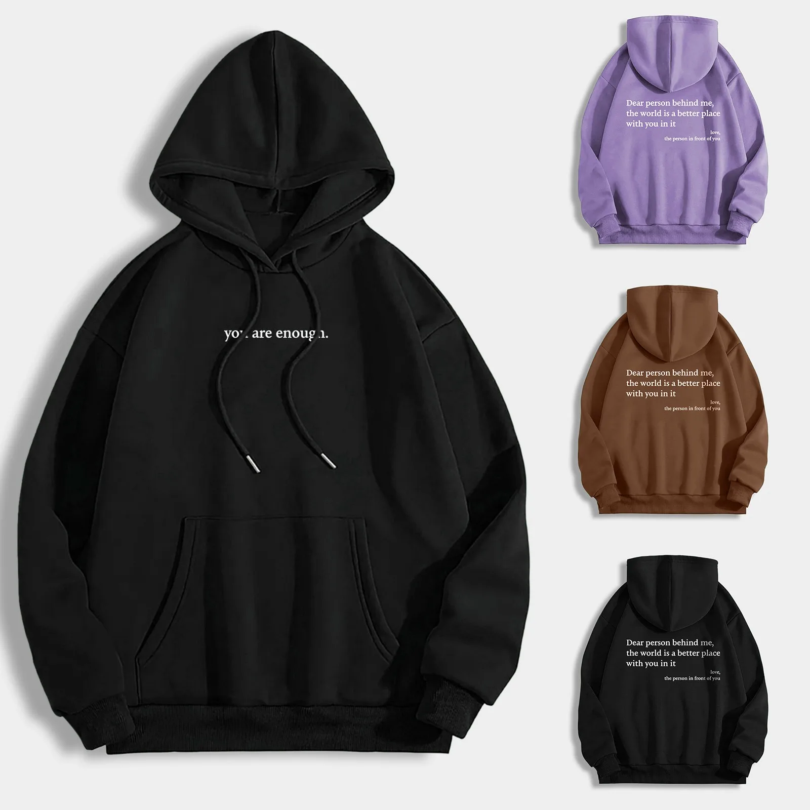 

Hoodies For Women Word Graphic Sweatshirts For Women Vintage Hoodie Trendy Sweatshirts Kawaii Preppy Clothes over Sized Hoodies