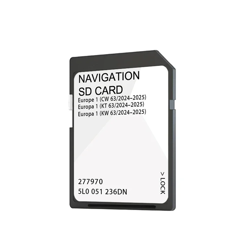 С противотуманными наклейками 32 ГБ SD-карта Amundsen MIB2 Navi Gen2 Европа 2024-2025