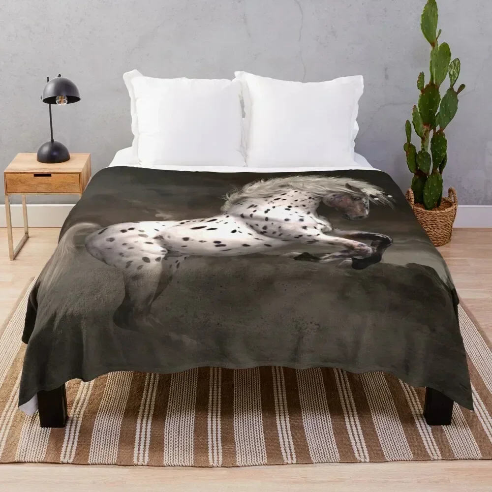 Leopard Appaloosa - одеяло Shiloh пляжные декоративные диваны идеи подарков на день Святого