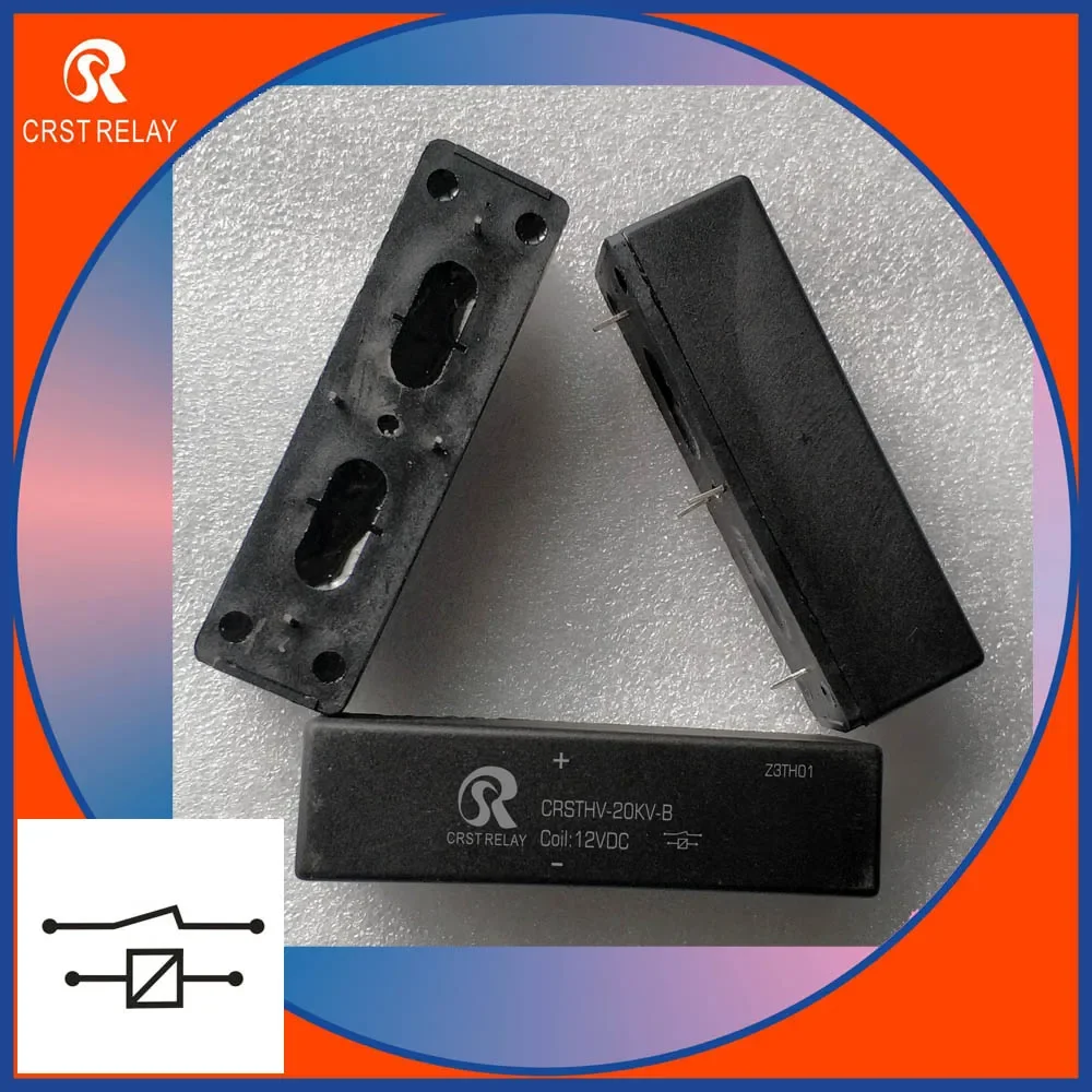 Реле высокого напряжения CRSTHV-20KV-B DC 12 24 В нормально закрытое с выдержкой 20 кВ 15