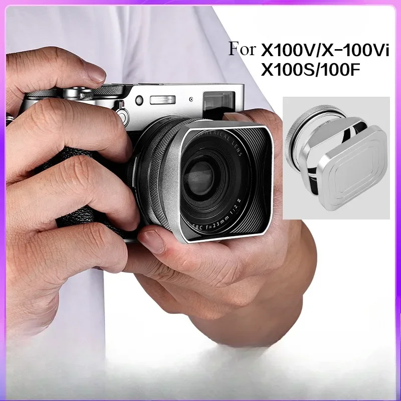 Металлическая бленда для Fuji X100VI X100V X100F X100T X100S