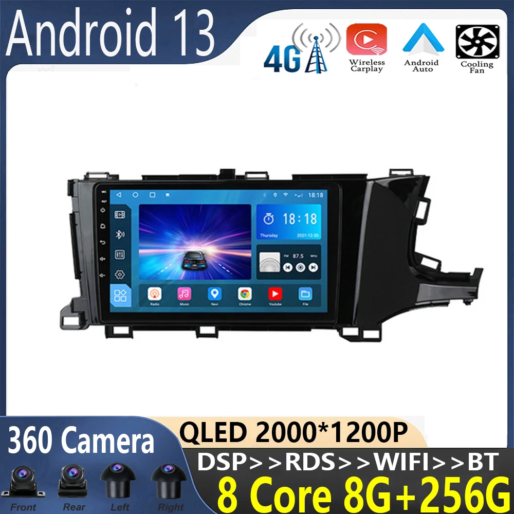 

Автомагнитола 2 Din на Android 13, с правой рукой и DVD-плеером