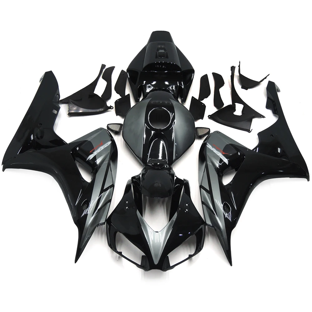 

ABS Plastic Motorcycle Fairing Kit Fit for Honda CBR1000RR 2006 2007 cbr 1000 rr Fairings Injection Bodywork Cowl Cover Black