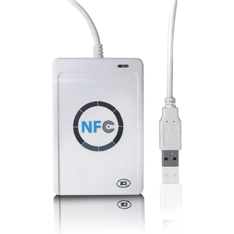 

NFC Reader ACR122U USB Contactless Smart IC Card Writer And Reader Smart RFID Copier Duplicator UID Changeable Tag Card