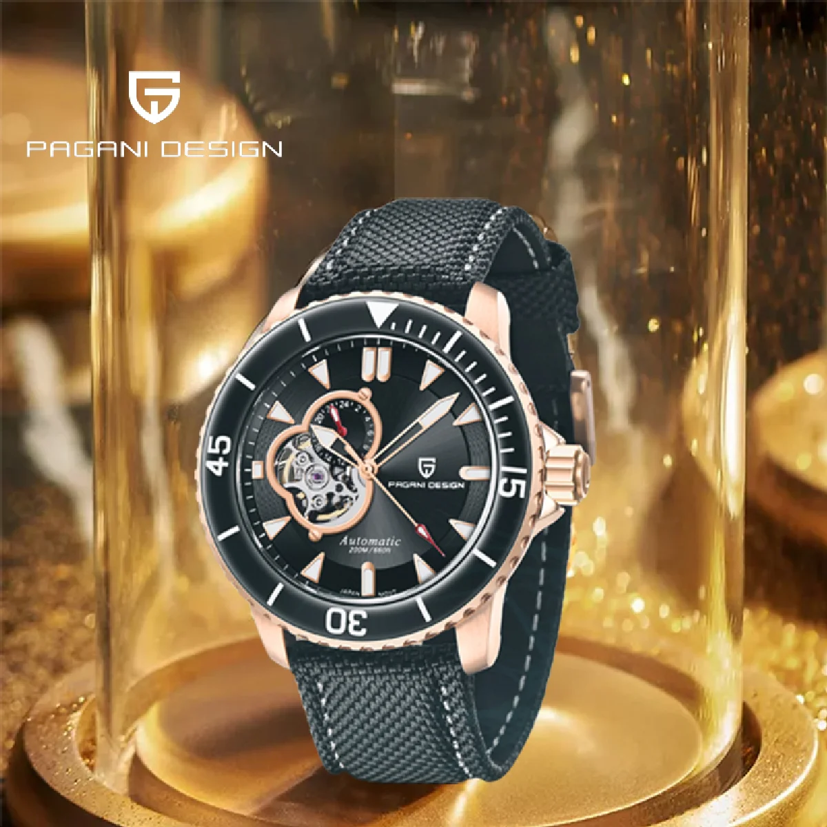 

PAGANI DESIGN NH39 Movt Men's Watches Mechanical Automatic Watch Sapphire Glass Automatic Tourbillon Watch Stainless Steel Case