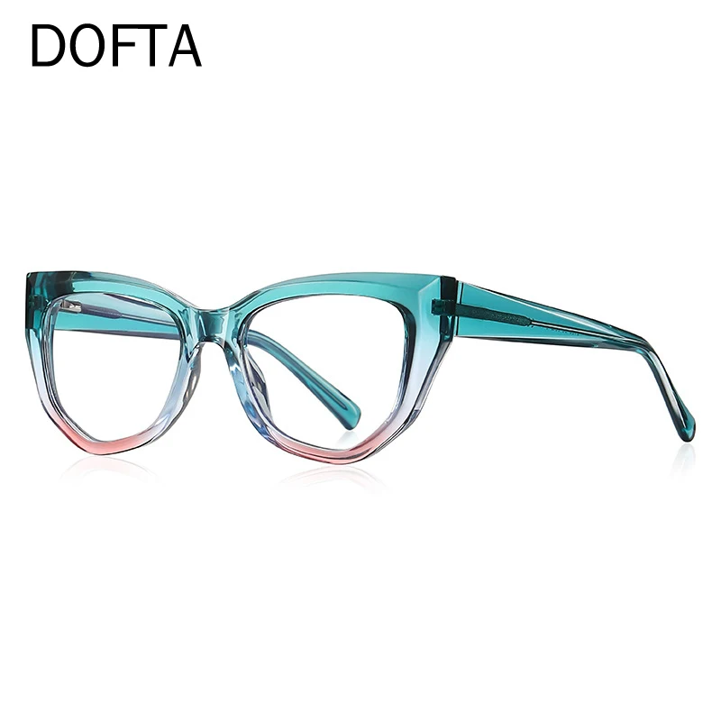 

DOFTA винтажные очки кошачий глаз оправа для очков для близорукости женские ультралегкие очки по рецепту Ретро Оптические Женские оправы для очков 5900