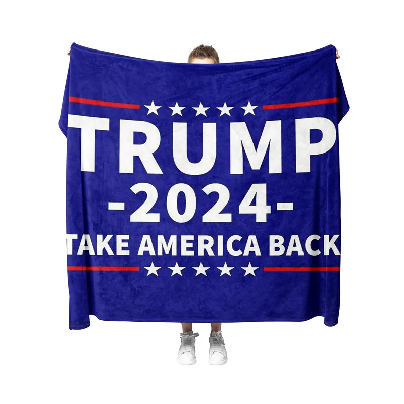 Gaslight Gatekeep Girlboss Donald Trump 2024 Take America Back Election Throw Blanket for Women Men Girls Boys Kids Pets Dogs