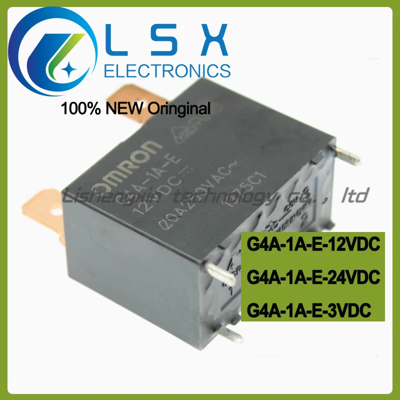 5pcs G4A-1A-E-12VDC G4A-1A-E-24VDC G4A-1A-E-3VDC Кондиционер водонагреватель главная плата реле Новый
