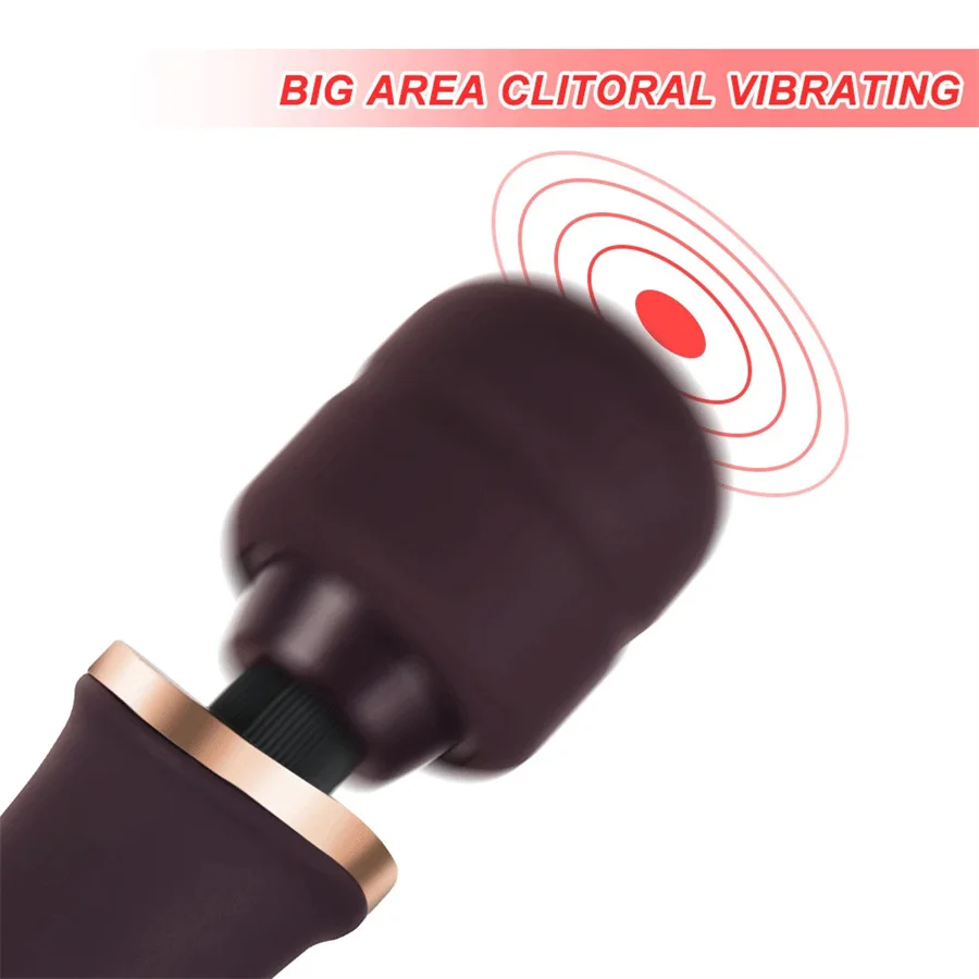 10-скоростной мощный вибратор с волшебной палочкой ручной AV-палка большой