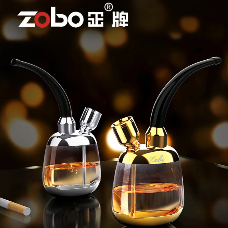 Оригинальная трубка ZOBO для кальяна, трубка для воды, металлическая трубка-фильтр для курительных труб, подарок для здоровья