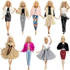 1 шт., модное платье для куклы Барби, повседневная одежда, одежда, юбка, аксессуары, одежда для кукольного домика, игрушки JJ