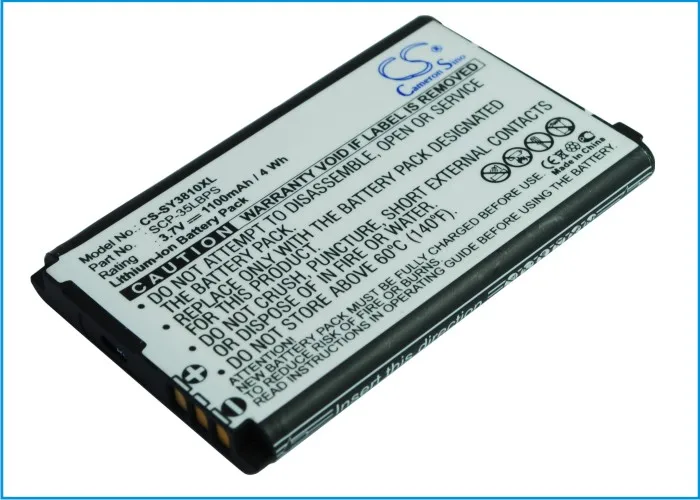 

1100mAh SCP-35LBPS Battery for Mirro SCP-3810 SCP-3810