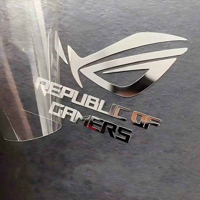 

Персонализированная металлическая наклейка