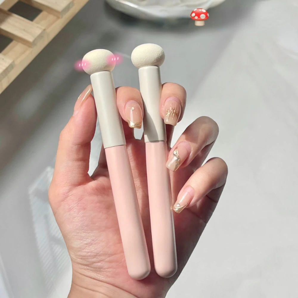 

Concealer Makeup Brushes Mushroom Sponge Head Professional Lip Cosmetic Brush Face Foundation Blending Beauty Make Up Tool Women