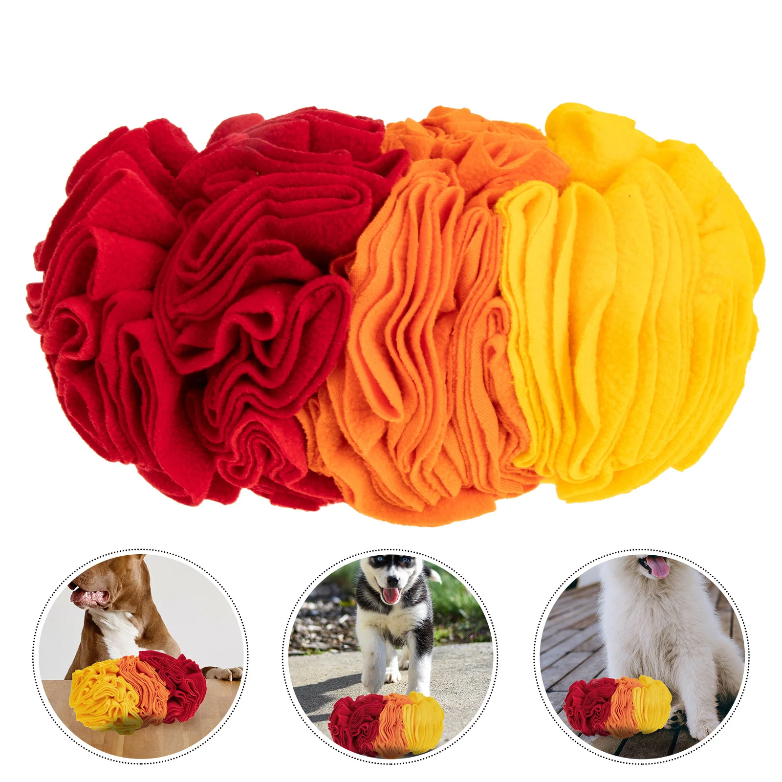 

Puppy Snuffle Pad Dog Treat Hiding Funny Food Dog Plaything