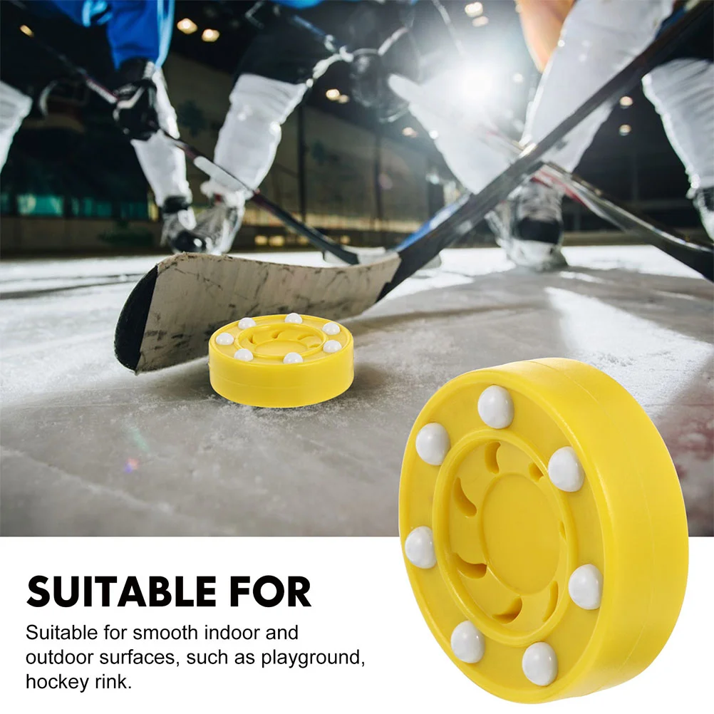 2 шт. хоккейные многоразовые шайбы спортивные принадлежности тренировочные