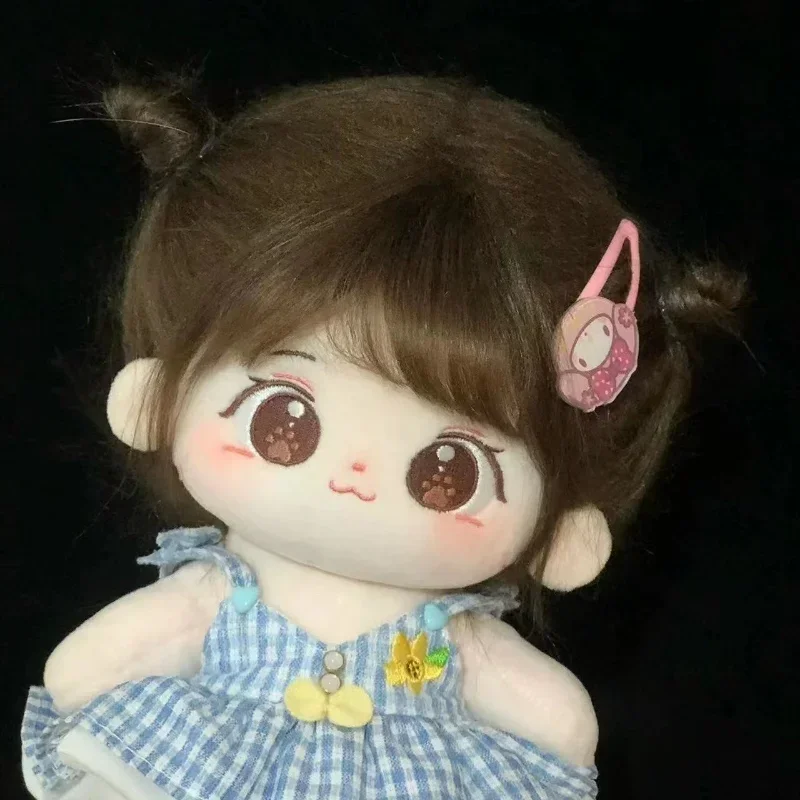 Хлопковая кукла Miaomiao со склада 20 см сменная детская одежда плюшевая фигурка