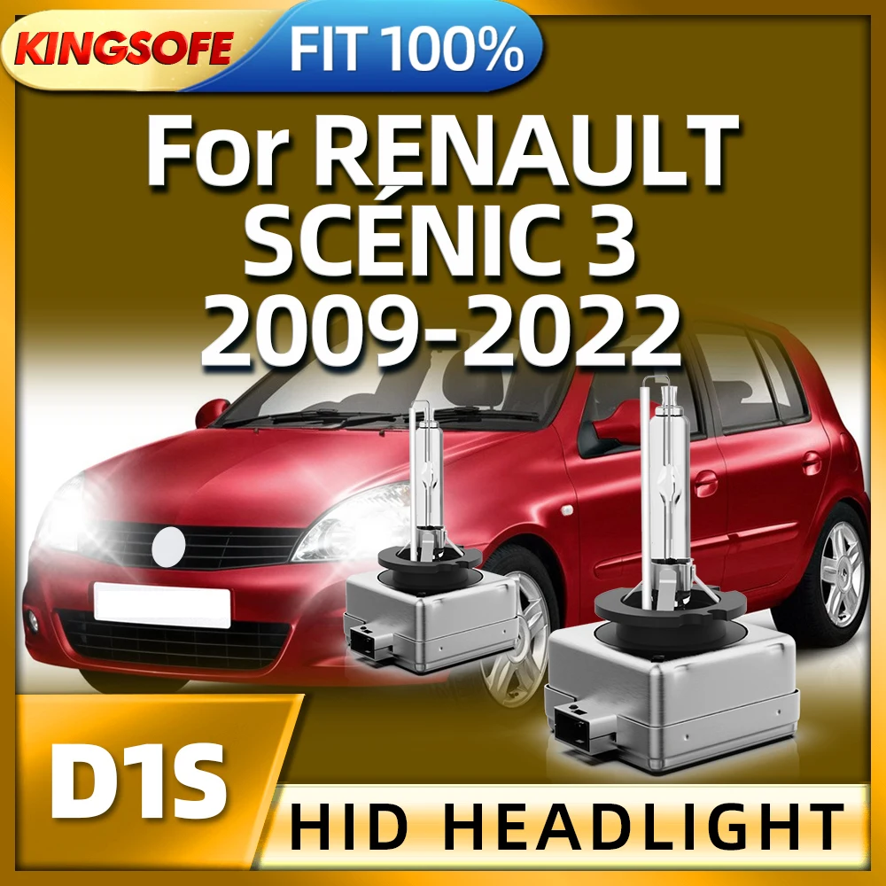 Ксеноновая Автомобильная фара Roadsun D1S 35 Вт 12 В ксеноновая лампа для RENAULT SCENIC 3 2009 2010