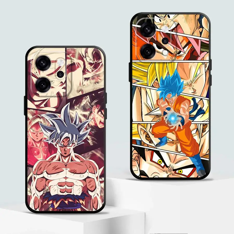 Фото Чехол для телефона Oppo A78 A98 A74 A83 A96 A76 Reno 14 4F 5 6 7 8 10 11 F11 F29 A84 A93 DD-ragonS B-allS Goku №4