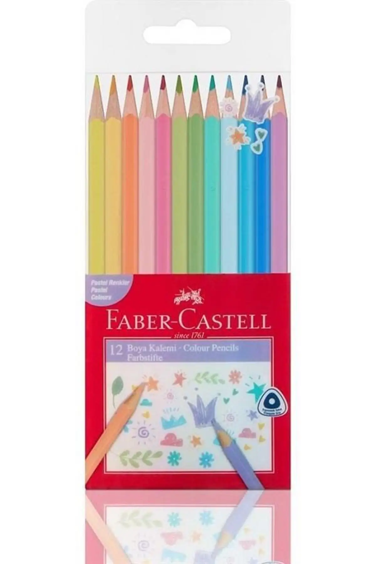 

Бренд: Faber Castell Faber 12 цветов Пастельная треугольная сухая краска 116313 Категория: ручка для сухой краски