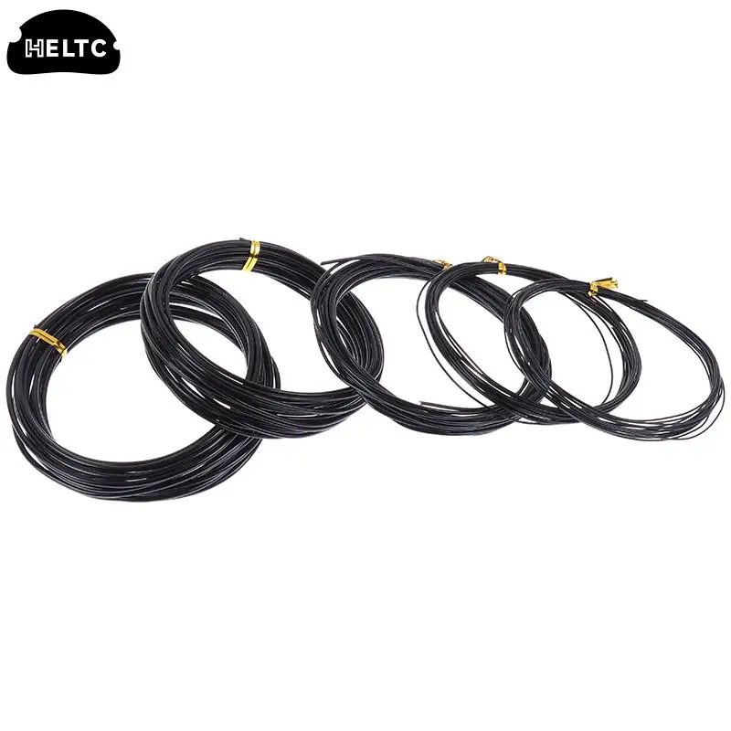 

Total 5m (Black) Bonsai Wires Anodized Aluminum Bonsai Training Wire With 5 Sizes 1.0 Mm,1.5 Mm,2.0 Mm 2.5mm .3mm